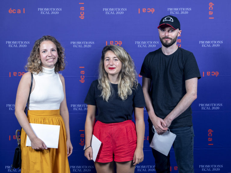 EPFL+ECAL Lab Graduates: Hélène Portier, Margaux Charvolin, Yoann Douillet