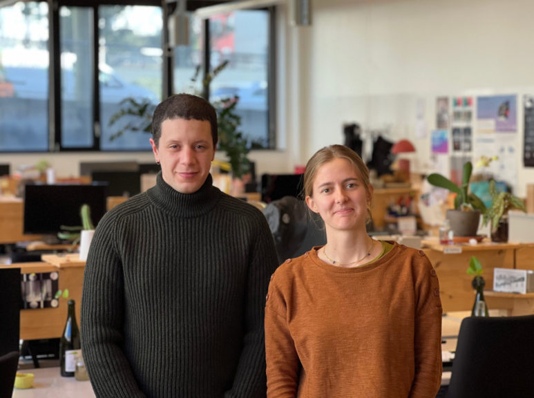 EPFL+ECAL Lab Graduates: Lucie Houel & Rémi Opalinski