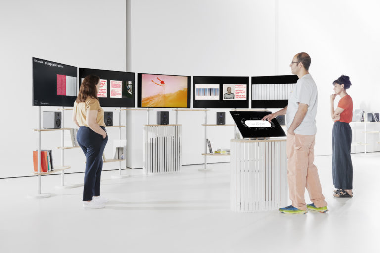 Open Books. Image © EPFL+ECAL Lab / Matthieu Croizier