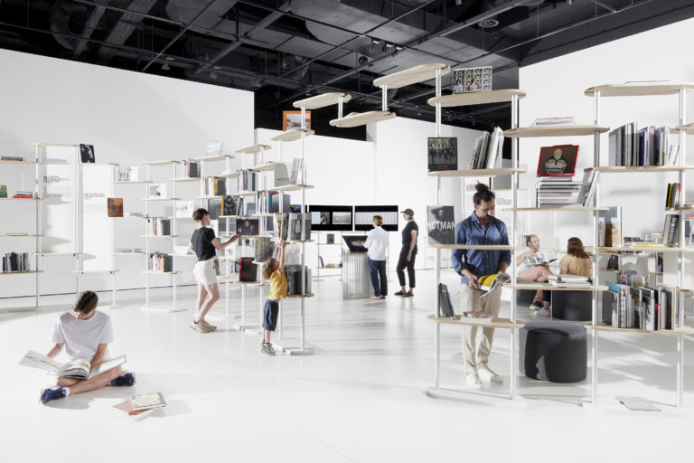 Open Books. Image © EPFL+ECAL Lab / Matthieu Croizier